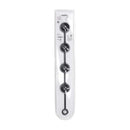 Levelz Round Anal Balls Xxl 60Mm Black