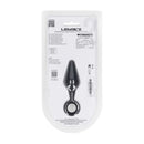 Levelz Silicone Anal Plug With Loop Black