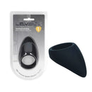 Levelz Teardrop Silicone Cock Ring Black