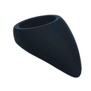 Levelz Teardrop Silicone Cock Ring Black