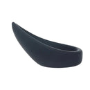 Levelz Teardrop Silicone Cock Ring Black