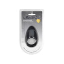 Levelz Teardrop Silicone Cock Ring Black
