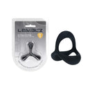 Levelz Tri O Ergo Silicone Cock Ring Black Cock And Balls Rings