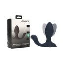 Levelz Vibrating And Rotating Anal Plug With Ball Stimulator Black