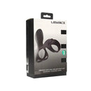 Levelz Vibrating Cock And Ball Ring With Shaft Loop Black