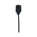 Levelz Wide Detachable Lasso Cock Ring Black Adjustable Cock Ring