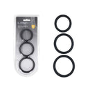 Levelz Wide O Silicone Cock Ring Set Of 3 L Xl 2X