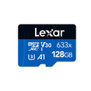 Lexar High Performance 633X 128Gb Microsdhc Microsdxc Uhs I Card