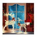 Pre Lit Led Light Up Reindeer With Exquisite Design For Decoration