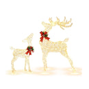 Pre Lit Led Light Up Reindeer With Exquisite Design For Decoration