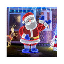 Lighted Santa Claus Christmas With 6 Lighting Modes For Decoration
