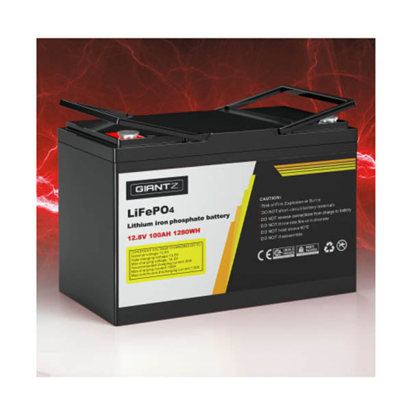 Lithium Iron Battery 100Ah Lifepo4 Deep Cycle Battery 4Wd Camping