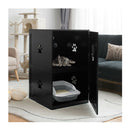 2 Tier Litter Box Enclosure With Anti Toppling System For Home Pet