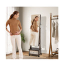 159 Cm Lockable Jewelry Organizer With 3 Color Led Lights