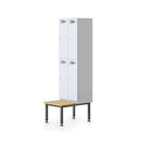 Locker Seat And Stand To Suit Bank Of Two
