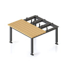 Locker Seat And Stand To Suit Bank Of Three