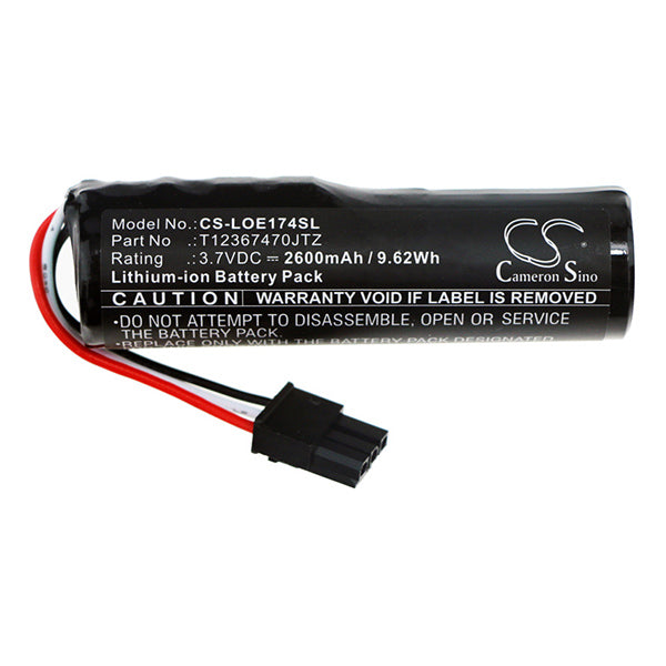 Cameron Sino Black Battery Replacement For Logitech