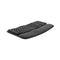 Logitech Ergo Series Wave Keys Wireless Ergonomic Keyboard Graphite