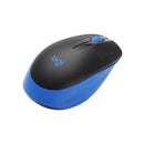 Logitech M190 Full Size Wireless Mouse Blue