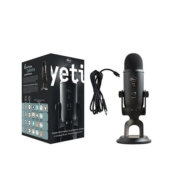 Yeto Microphone Pattern Logitech Yeti Premium Multi Pattern Usb Microphone With Blue Voice ...