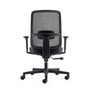 Lotso Medium Back Mesh Operator Chair Black