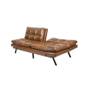 Brown Sofa Bed Futon Recliner Lounge