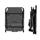 Folding Beach Lounge Chair With Pillow For Outdoor
