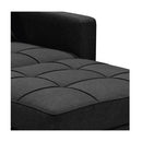 Suri 3 in 1 Convertible Lounge Chair Bed by Black
