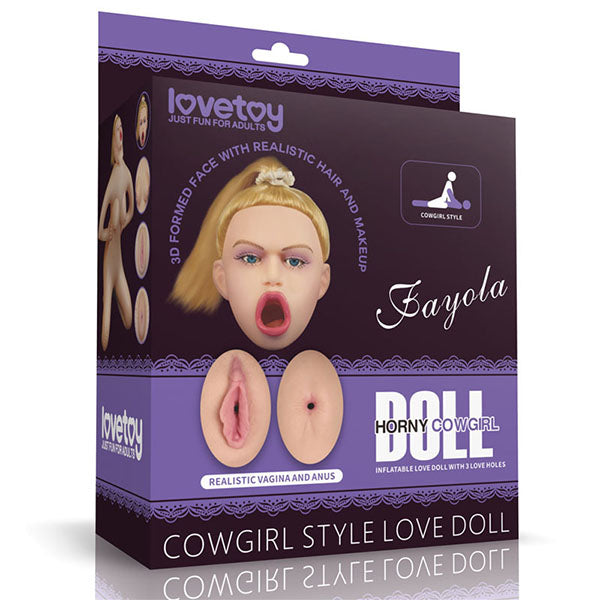 Fayola Horny Cowgirl Doll Inflatable Love Doll