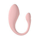 Loveline Wave Pink Usb Rechargeable C Shaped Vibrator With Remote