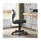 Low Back Armless Mesh Computer Chair For Home And Office