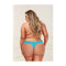 Low Rise Lace Thong Neon Blue