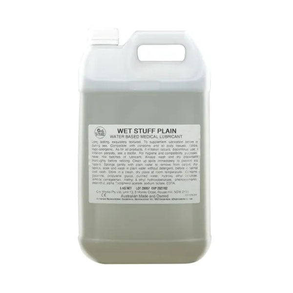 Wet Stuff Plain Water Based Lubricant With Vitamin E