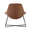 Lucie Cross Lounge Chair Rust