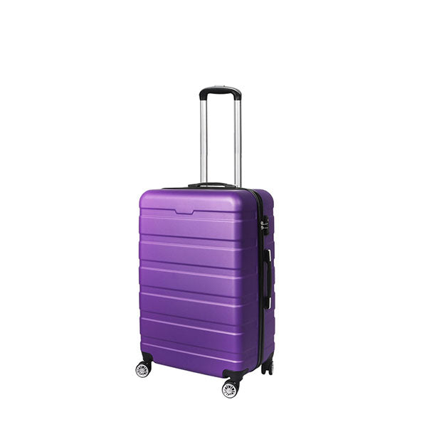 Luggage Case Suitcase Purple 24 Inch