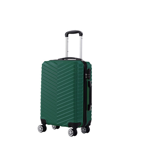 Luggage Suitcase Travel Green 24 Inch