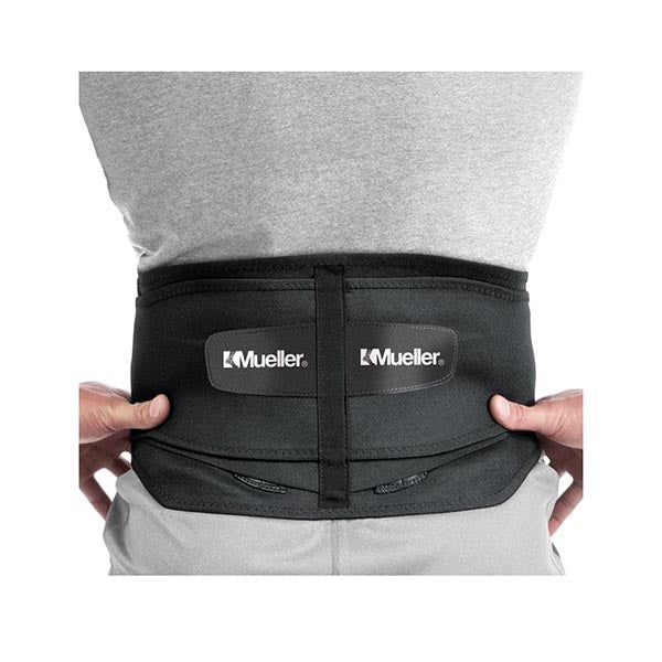 Lumbar Support Back Brace With Removable Pad Large