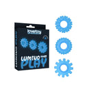 Lumino Play Penis Rings 3 Pc