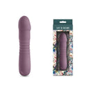 Lust N Dreams Poise Mauve Usb Rechargeable Thrusting Vibrator Purple