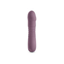 Lust N Dreams Poise Mauve Usb Rechargeable Thrusting Vibrator Purple