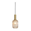 Luxe 130 Ribbed Glass Pendant