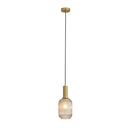 Luxe 130 Ribbed Glass Pendant