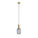 Luxe 130 Ribbed Glass Pendant