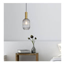 Luxe 130 Ribbed Glass Pendant