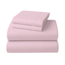 Luxury Living 4Pc 1000 Thread Count Cotton Queen Bed Sheet Set Pink