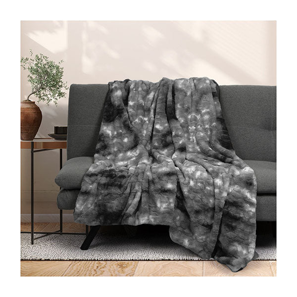 Luxury Tie Dyed Blanket 152Cm X 203Cm