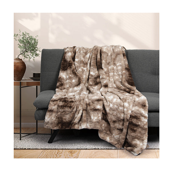 Luxury Tie Dyed Blanket 152Cm X 203Cm
