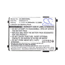 Cameron Sino Cs Mov50Sl 900Mah Battery For Motorola V2188 Mobile
