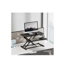 Brateck Electric Xlift 480Mm Desk Converter 615X800X156 Black