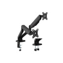 Brateck Cost Effective Spring Assisted Dual Monitor Arm